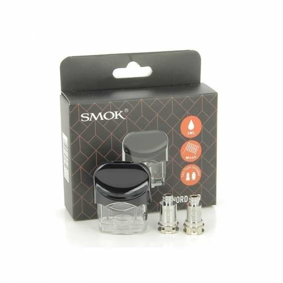 Smok Nord Cartridge + 2 Coil - 2ML Cartridge Capacity