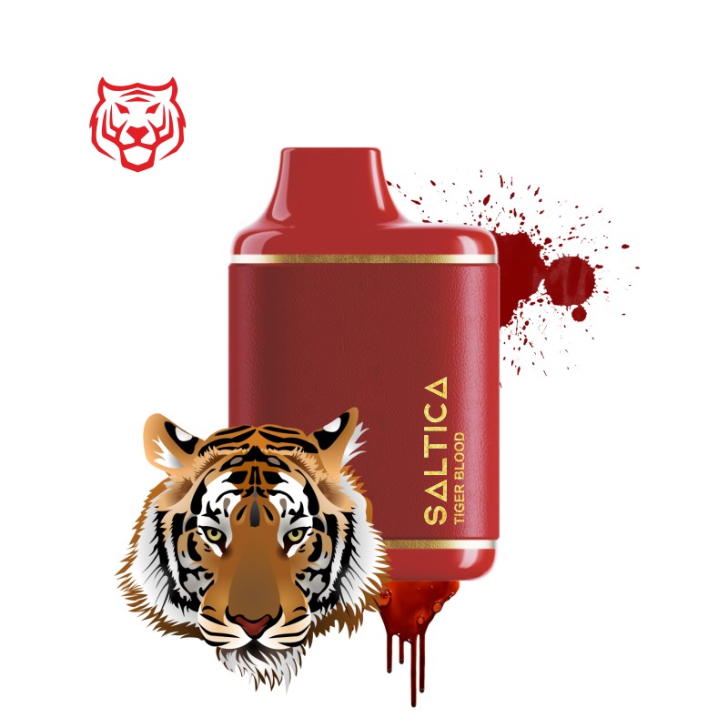 Saltica Leather 7000 Tiger Blood Disposable Vape Bar