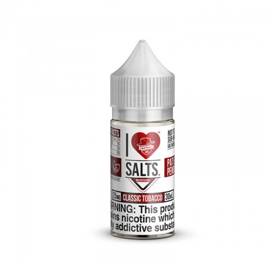 I Love Salts Classic Tobacco Salt Liquid 30ml
